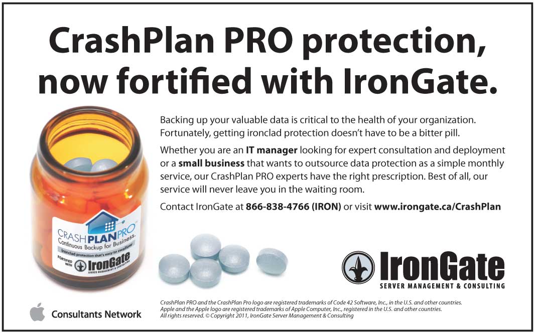 CrashPlan PRO protection, fortified with IronGate.